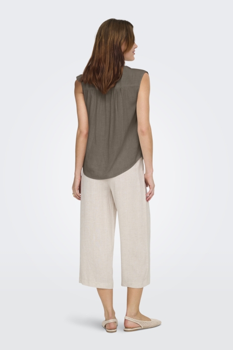 Only taupe dames blouse | Model
