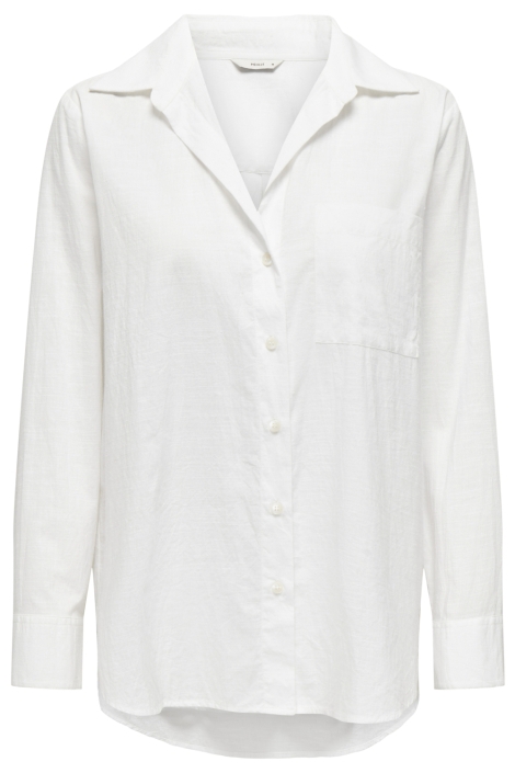 Only witte dames blouse | Vooraanzicht