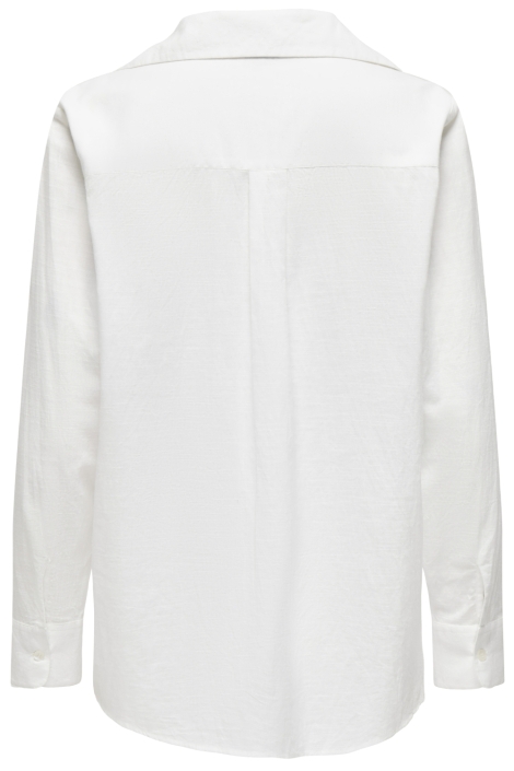 Only witte dames blouse | Achteraanzicht