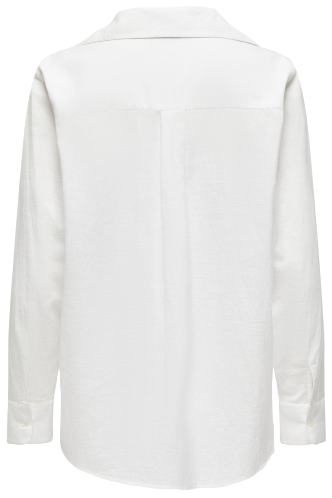 Only witte dames blouse | Achteraanzicht