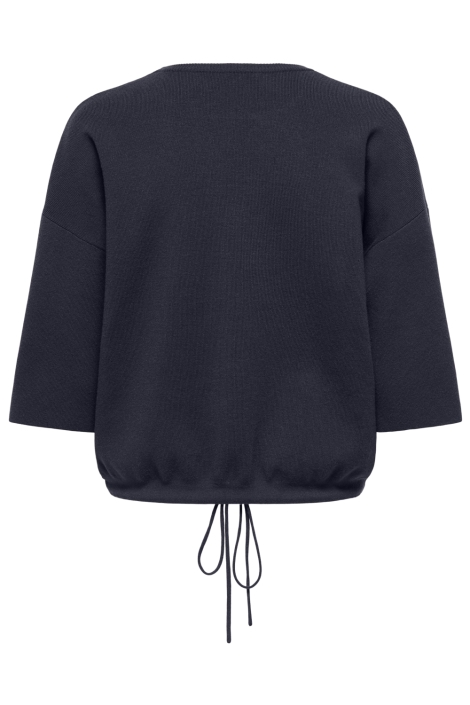 Only blauwe dames trui | Achteraanzicht