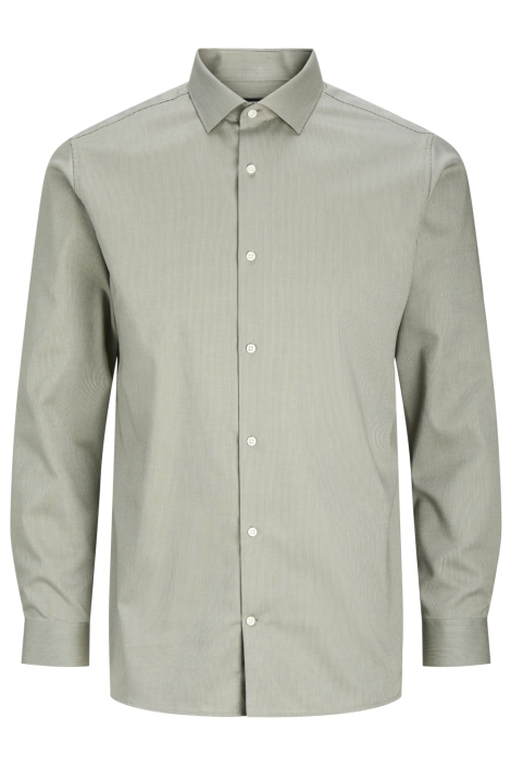 Jack & Jones groene heren overhemd | Vooraanzicht