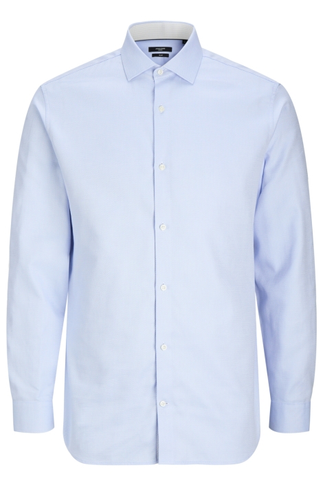Jack & Jones blauwe heren overhemd | Vooraanzicht