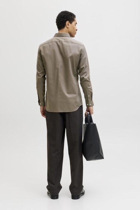 Jack & Jones bruine heren overhemd | Model