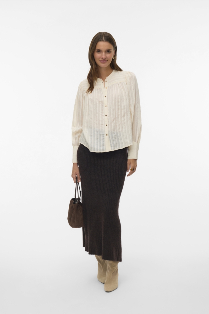 Vero Moda beige dames blouse | Model