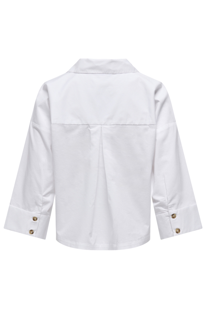 Only witte dames blouse | Achteraanzicht
