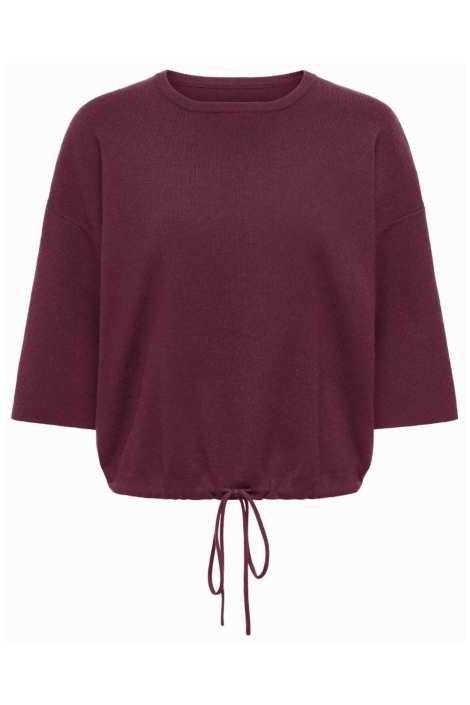 Only bordeaux dames trui | Vooraanzicht