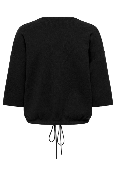 Only zwarte dames top | Achteraanzicht