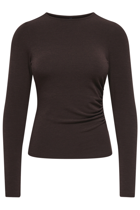 Only bruine dames top | Vooraanzicht