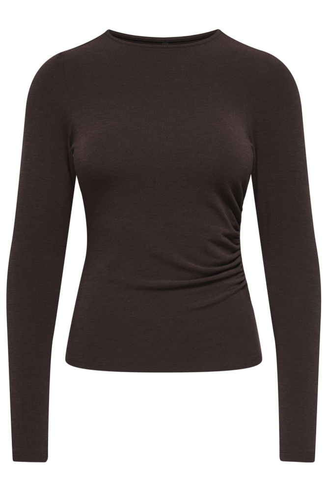 Only bruine dames top | Vooraanzicht