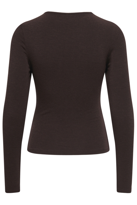 Only bruine dames top | Achteraanzicht