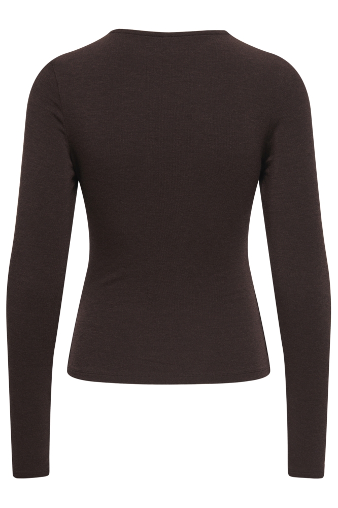 Only bruine dames top | Achteraanzicht