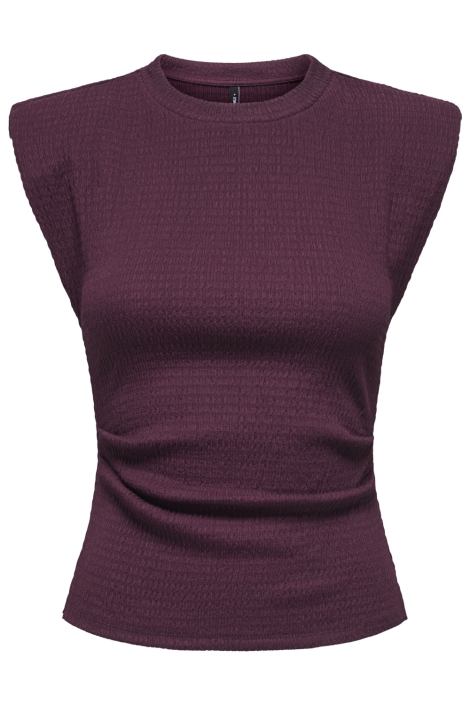 Only bordeaux dames top | Vooraanzicht