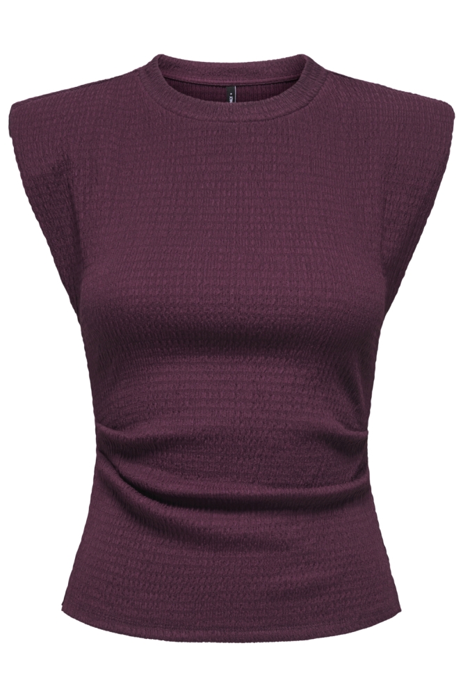 Only bordeaux dames top | Vooraanzicht