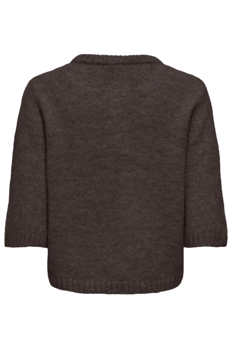 Only bruine dames trui | Achteraanzicht