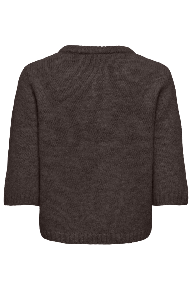 Only bruine dames trui | Achteraanzicht