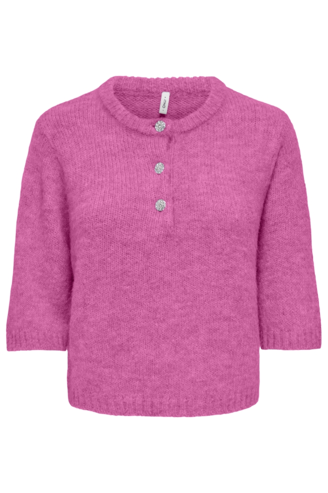 Only roze dames trui | Vooraanzicht