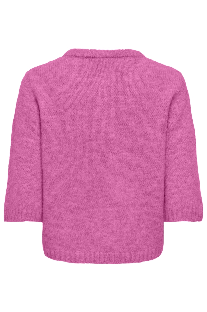 Only roze dames trui | Achteraanzicht