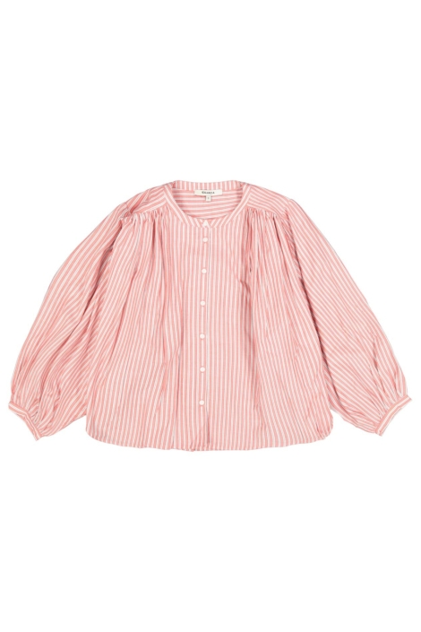 Garcia roze dames blouse | Vooraanzicht