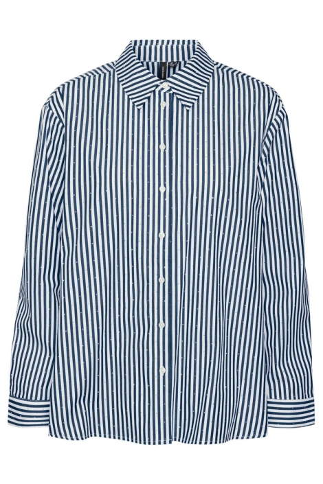 Vero Moda blauwe dames blouse | Vooraanzicht