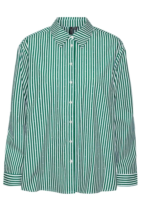 Vero Moda groene dames blouse | Vooraanzicht