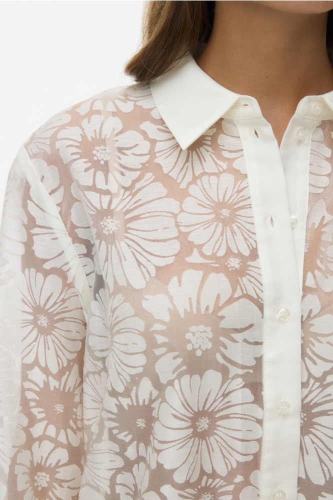 Vero Moda witte dames blouse | Close up