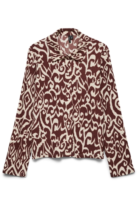 Vero Moda beige dames blouse | Vooraanzicht