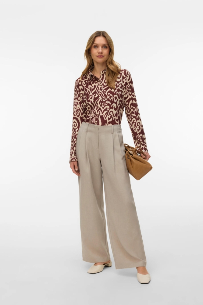 Vero Moda beige dames blouse | Model