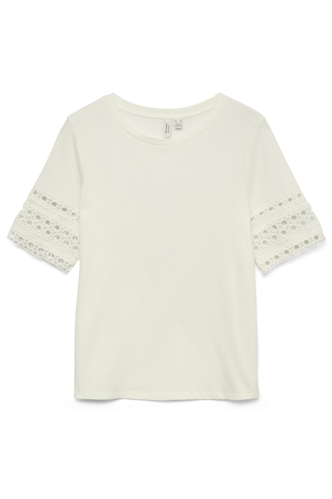 Vero Moda witte dames t-shirt | Vooraanzicht