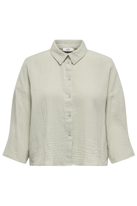 Jacqueline de Yong groene dames blouse | Vooraanzicht