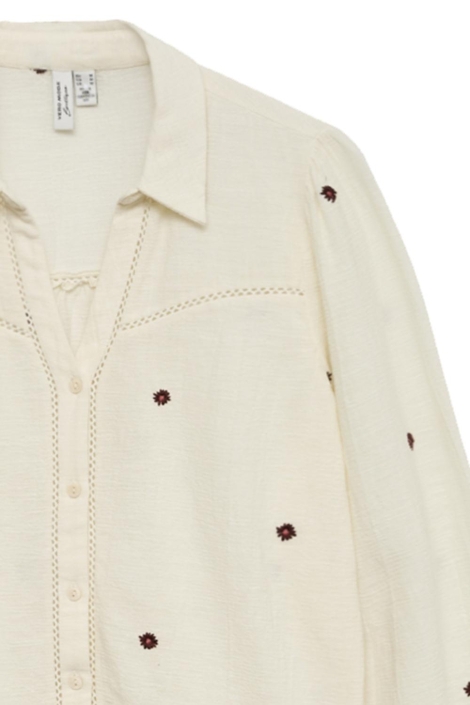 Vero Moda beige dames blouse | Close up