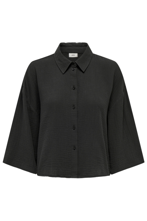 Jacqueline de Yong grijze dames blouse | Vooraanzicht
