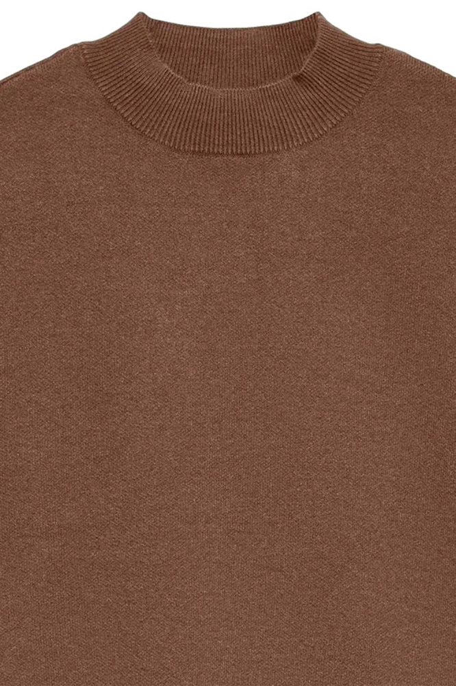 Vero Moda bruine dames trui | Close up