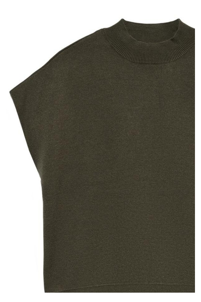 Vero Moda groene dames trui | Close up