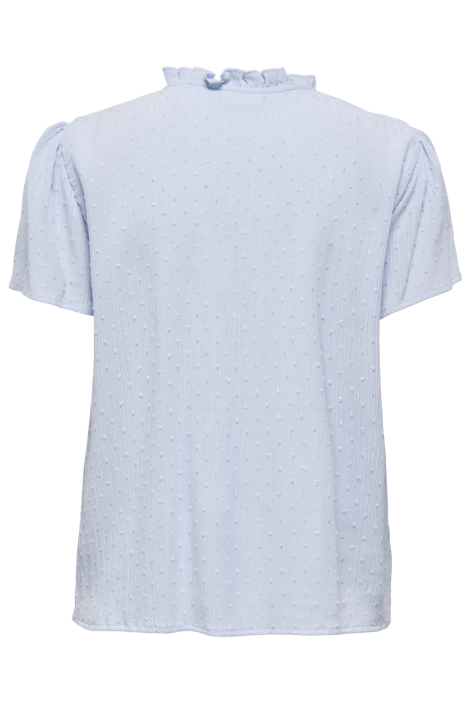 Jacqueline de Yong blauwe dames blouse | Achteraanzicht