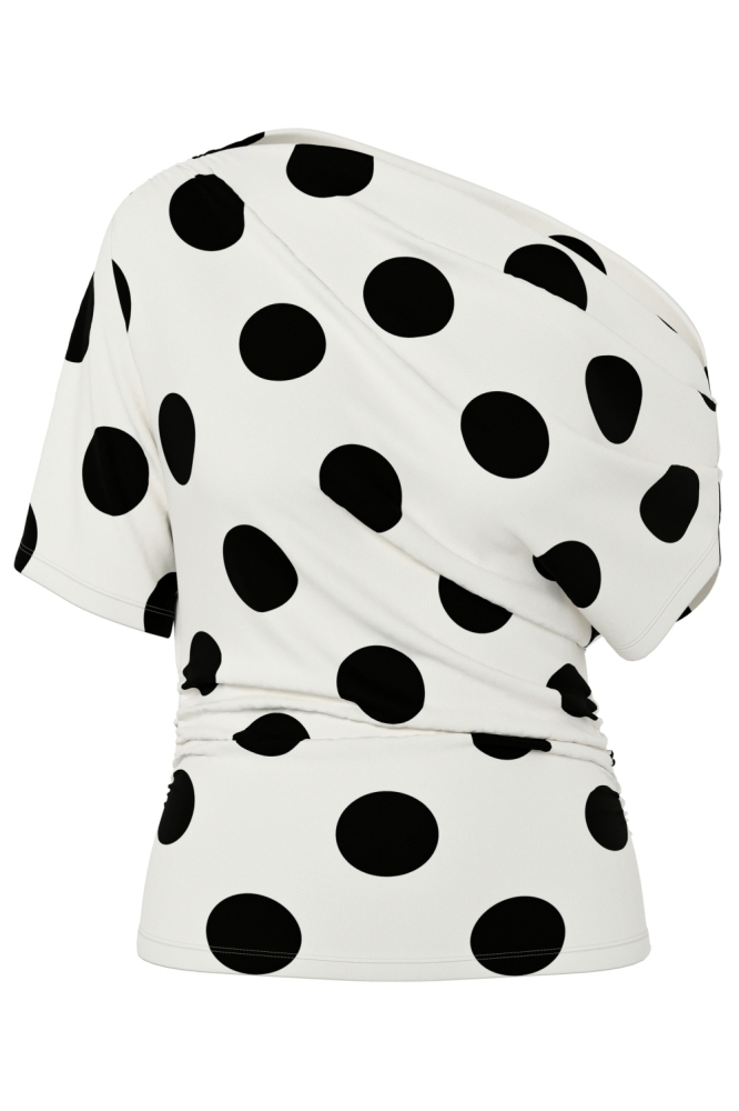 Hypedrop witte dames t-shirt | Vooraanzicht