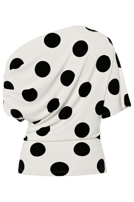 Hypedrop witte dames t-shirt | Achteraanzicht