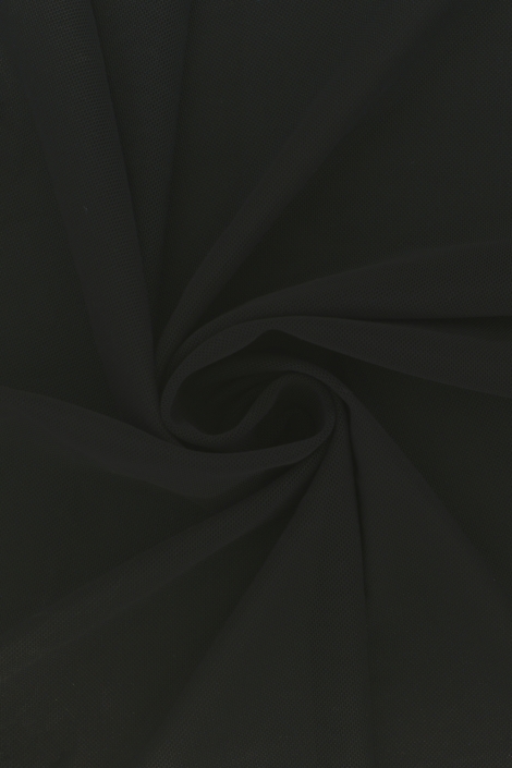 Hypedrop zwarte dames blouse | Kleurstaal