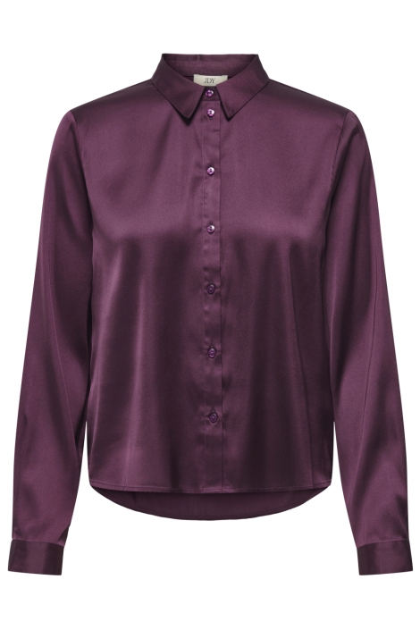 Jacqueline de Yong bordeaux dames blouse | Vooraanzicht