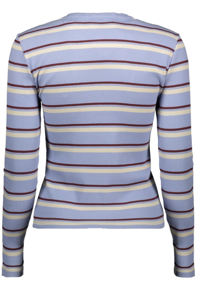 Vero Moda blauwe dames t-shirt | Achteraanzicht