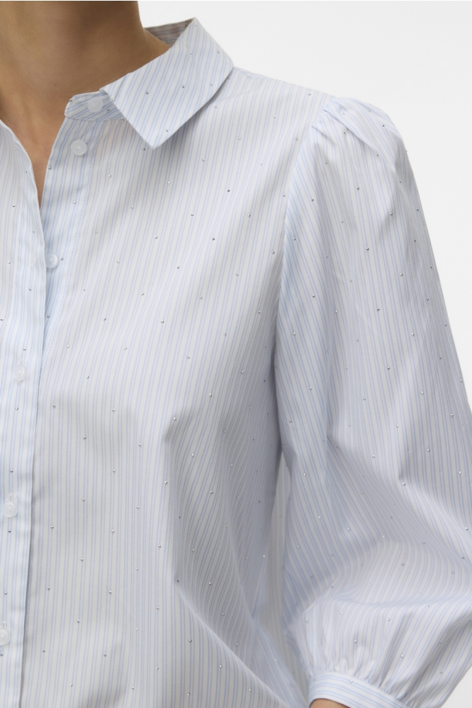 Vero Moda witte dames blouse | Close up