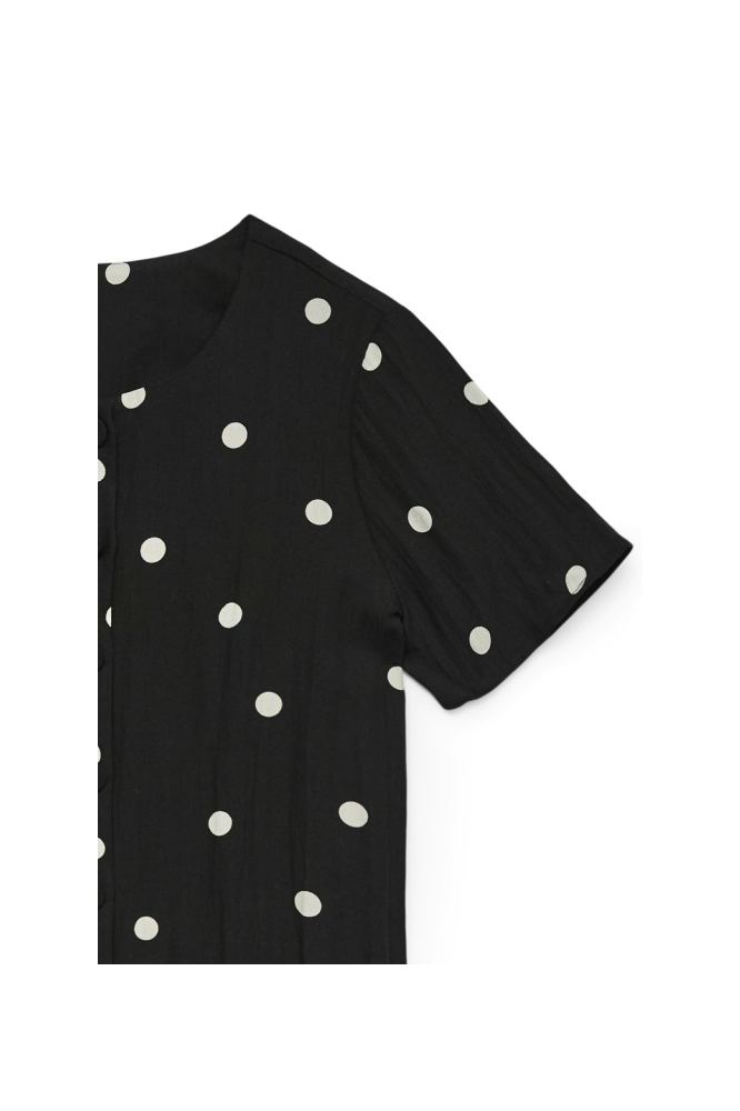 Vero Moda zwarte dames blouse | Close up