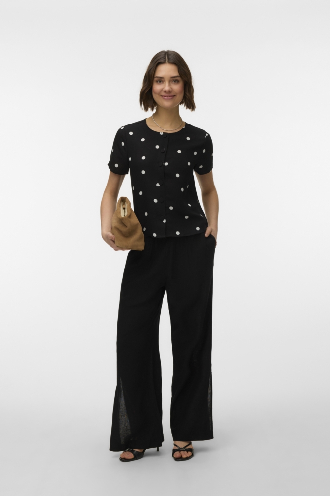 Vero Moda zwarte dames blouse | Model