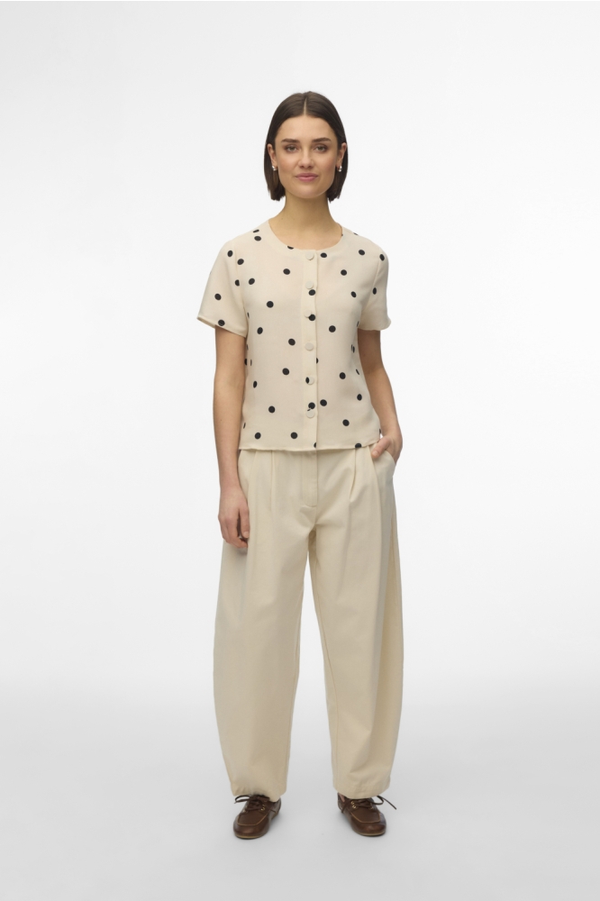 Vero Moda beige dames blouse | Model