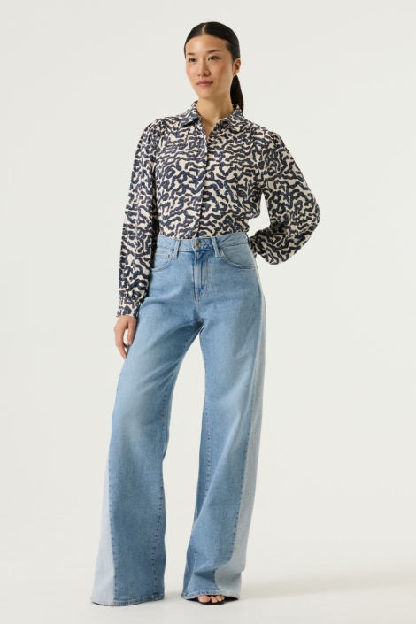 Garcia witte dames blouse | Model