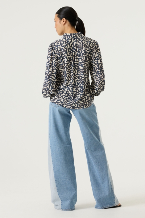 Garcia witte dames blouse | Model