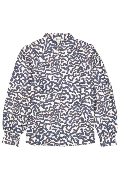 Garcia witte dames blouse | Vooraanzicht