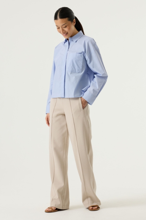 Garcia blauwe dames blouse | Model