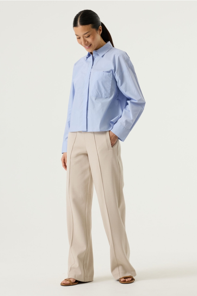 Garcia blauwe dames blouse | Model