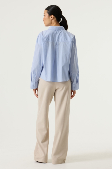 Garcia blauwe dames blouse | Model